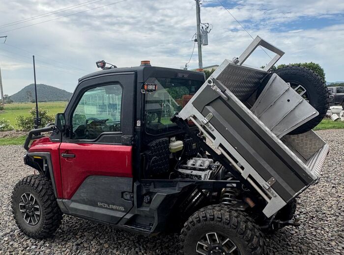 NQME-serviced 4WD utility vehicle on site
